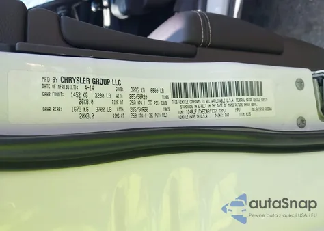 2014 Jeep Grand Cherokee Summit z USA, uszkodzony, nr VIN 1C4RJFJTXEC481137